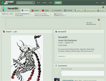 Tablet Screenshot of nanakibh.deviantart.com