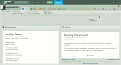 Desktop Screenshot of animegirl214.deviantart.com