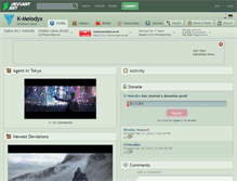 Tablet Screenshot of k-melodyx.deviantart.com