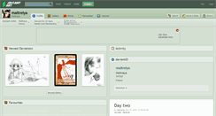 Desktop Screenshot of maitreiya.deviantart.com