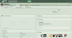 Desktop Screenshot of piratevam.deviantart.com
