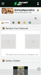Mobile Screenshot of enricomaxwell.deviantart.com