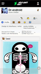 Mobile Screenshot of dr-android.deviantart.com