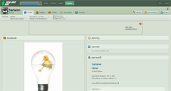 Desktop Screenshot of harlanm.deviantart.com