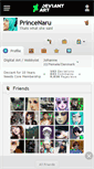 Mobile Screenshot of princenaru.deviantart.com