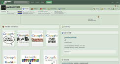 Desktop Screenshot of pantheon9000.deviantart.com