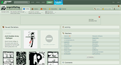 Desktop Screenshot of angelzrfalling.deviantart.com