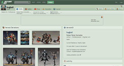 Desktop Screenshot of bugball.deviantart.com