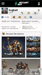 Mobile Screenshot of bugball.deviantart.com