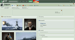 Desktop Screenshot of helgezone.deviantart.com