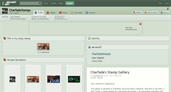 Desktop Screenshot of charfadestamps.deviantart.com