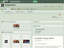 Tablet Screenshot of charfadestamps.deviantart.com