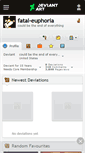 Mobile Screenshot of fatal-euphoria.deviantart.com