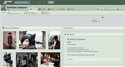 Desktop Screenshot of northeast-cosplayers.deviantart.com