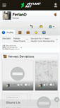 Mobile Screenshot of feriand.deviantart.com