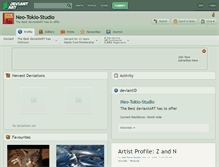 Tablet Screenshot of neo-tokio-studio.deviantart.com