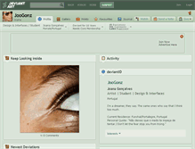 Tablet Screenshot of joogonz.deviantart.com