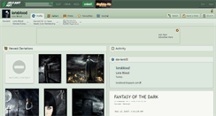 Desktop Screenshot of lorablood.deviantart.com