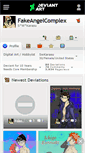 Mobile Screenshot of fakeangelcomplex.deviantart.com
