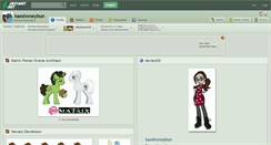 Desktop Screenshot of kaoshoneybun.deviantart.com