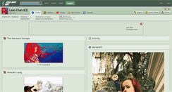 Desktop Screenshot of lele-chan-ice.deviantart.com