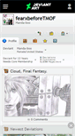 Mobile Screenshot of fearxbeforetmof.deviantart.com