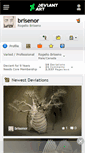 Mobile Screenshot of brisenor.deviantart.com