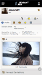 Mobile Screenshot of memo89.deviantart.com