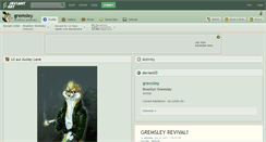 Desktop Screenshot of gremsley.deviantart.com