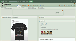 Desktop Screenshot of jackel-hydi.deviantart.com