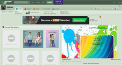 Desktop Screenshot of mideax.deviantart.com