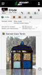 Mobile Screenshot of ehyde.deviantart.com