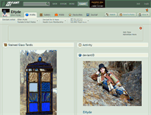 Tablet Screenshot of ehyde.deviantart.com