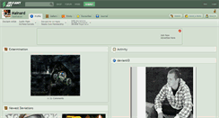 Desktop Screenshot of mainard.deviantart.com