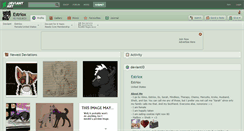 Desktop Screenshot of estriox.deviantart.com