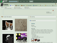 Tablet Screenshot of estriox.deviantart.com