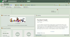 Desktop Screenshot of furryhart.deviantart.com