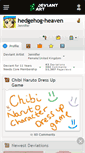 Mobile Screenshot of hedgehog-heaven.deviantart.com