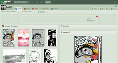 Desktop Screenshot of lacw.deviantart.com