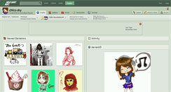 Desktop Screenshot of chico-sky.deviantart.com