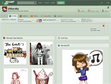 Tablet Screenshot of chico-sky.deviantart.com