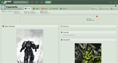 Desktop Screenshot of eupackardia.deviantart.com