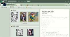 Desktop Screenshot of deathbusters.deviantart.com