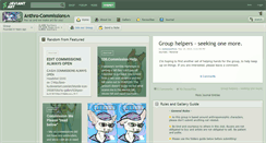 Desktop Screenshot of anthro-commissions.deviantart.com