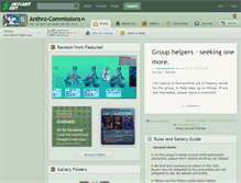 Tablet Screenshot of anthro-commissions.deviantart.com