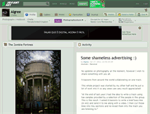 Tablet Screenshot of algree.deviantart.com