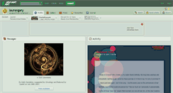Desktop Screenshot of laurengary.deviantart.com