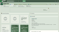 Desktop Screenshot of kadajs-heart.deviantart.com