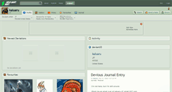 Desktop Screenshot of kaluaru.deviantart.com