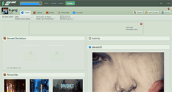 Desktop Screenshot of k-proj.deviantart.com